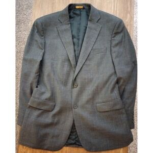 Brooks Brothers Gray Plaid Blazer